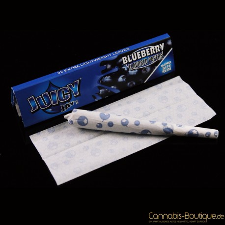 Aromatisierte Paper Blaubeere von Juicy Jay´s