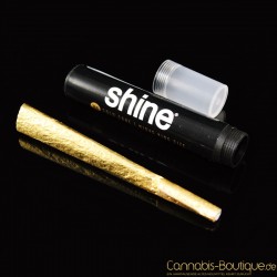 24 Karat Gold King Size Cone vorgedreht von Shine