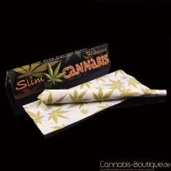 Spanish Paper KingSize Slim mit Cannabis-Aroma und Hanfblattmotiven
