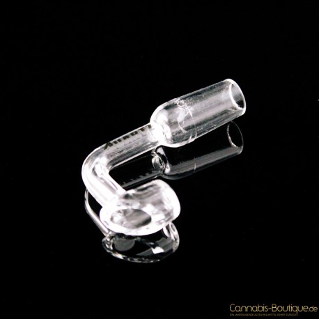 Banger aus Quarzglas 14er männlich 90Grad Banger aus Quarzglas 14er männlich 90Grad