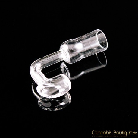 Banger aus Quarzglas 14er weiblich 90Grad Banger aus Quarzglas 14er weiblich 90Grad